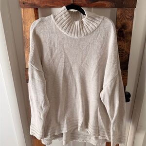 Old Navy Cream Cowl Neck Sweater